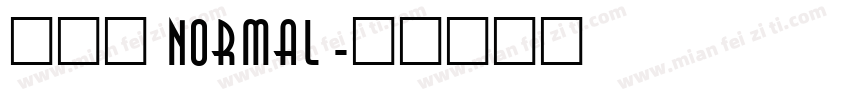 尤穆尔 Normal字体转换